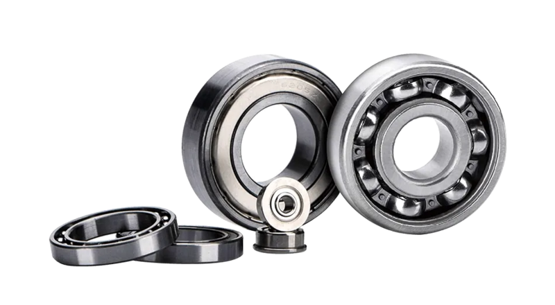 how to install bearings on a shaft
